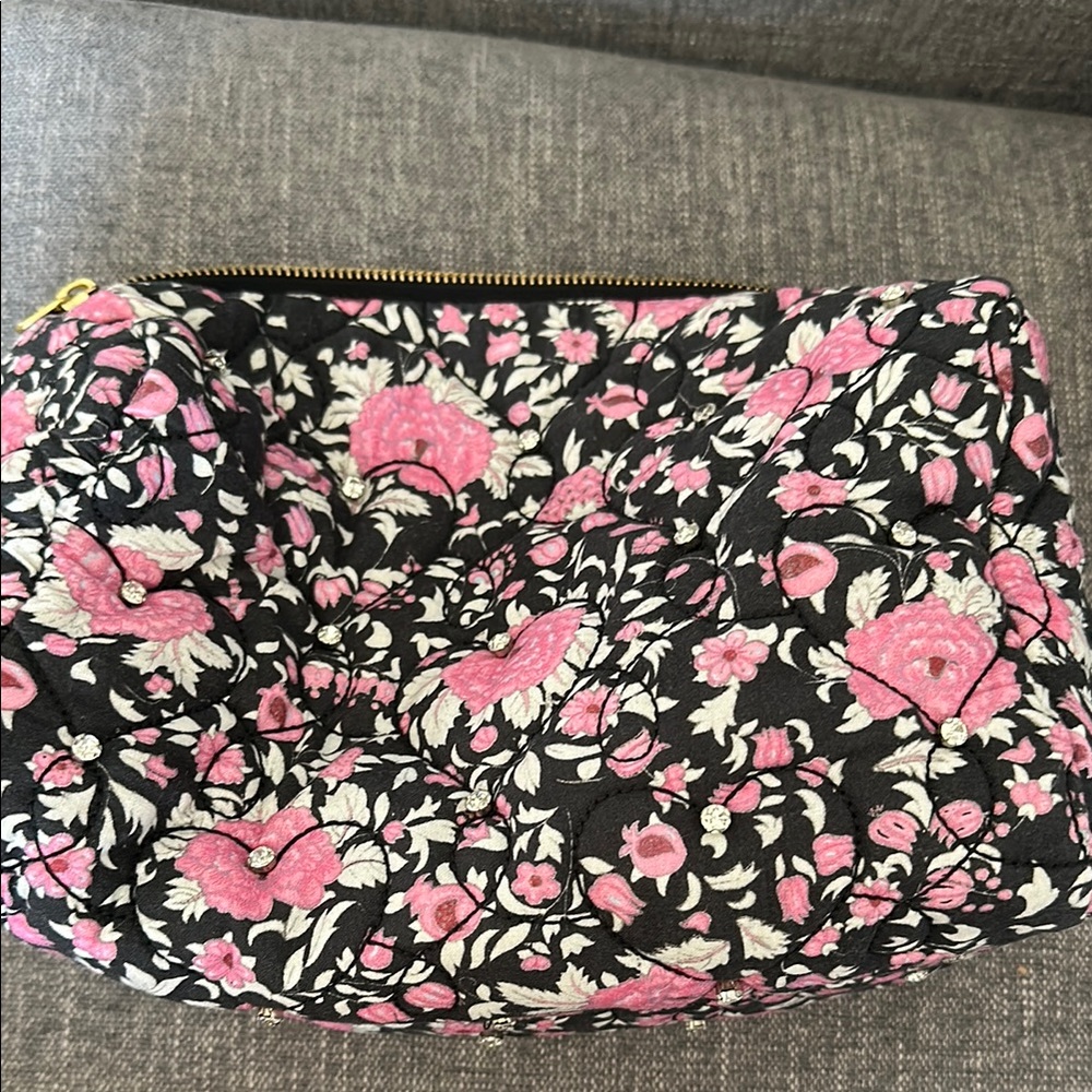 COPY - LoveShackFancy Floral Quilted Travel Pouch